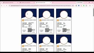 How to Generate Student & Staff ID Cards | EduPortal School Management Software