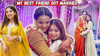 My Best Friend Got MARRIED! Wedding Vlog + Sangeet Dance Performance | Anindita Chakravarty