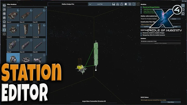 Major Improvements to the Station Editor | X4: Foundations Beta 4.1.5