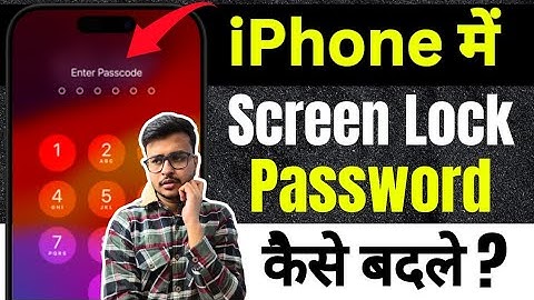 iPhone me Screen Lock Password Kaise Badle 😱 | How to Change Lock Screen Password In iPhone 2026