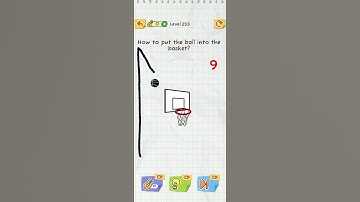 Tech gamer 13 : Draw 2 save level 253 || How to put the ball into the basket#shorts #draw2save#song