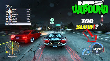 I was not Fast ENOUGH in the LONGEST PVP Race NFS UNBOUND #nfsunbound #nfs #needforspeed
