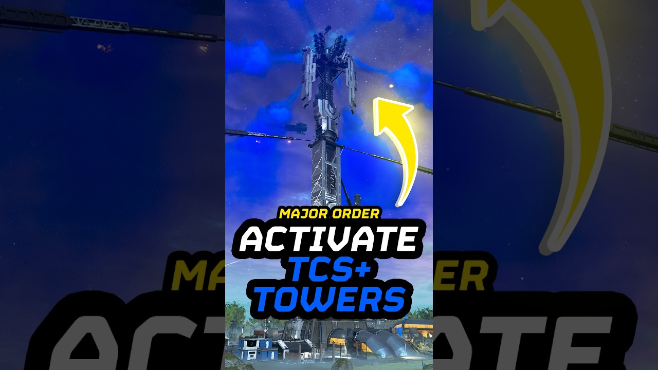 Major Order to Activate TCS+ Towers on Bug Front