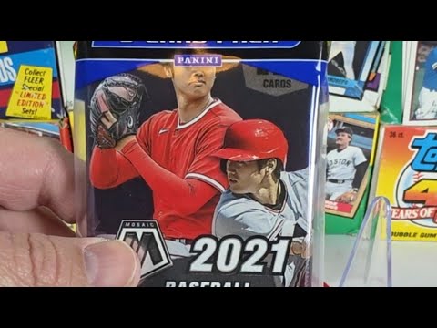 Pulling some cool 2021 Mosaic baseball cards today!