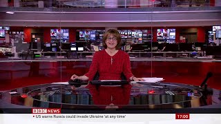 BBC News (17GMT - Headlines & Intro - New C1 Countdown - 12/2/22 - (1080p)