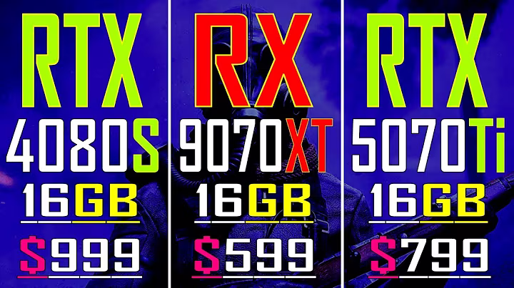 RTX 4080 SUPER vs RX 9070 XT vs RTX 5070 Ti || PC GAMES TEST ||