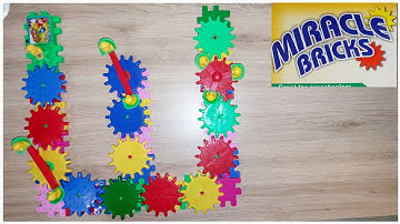 How To Make Moving Alphabet Letter W with Miracle Bricks Part- 34 I Gear I Learning I Play I Fun Toy
