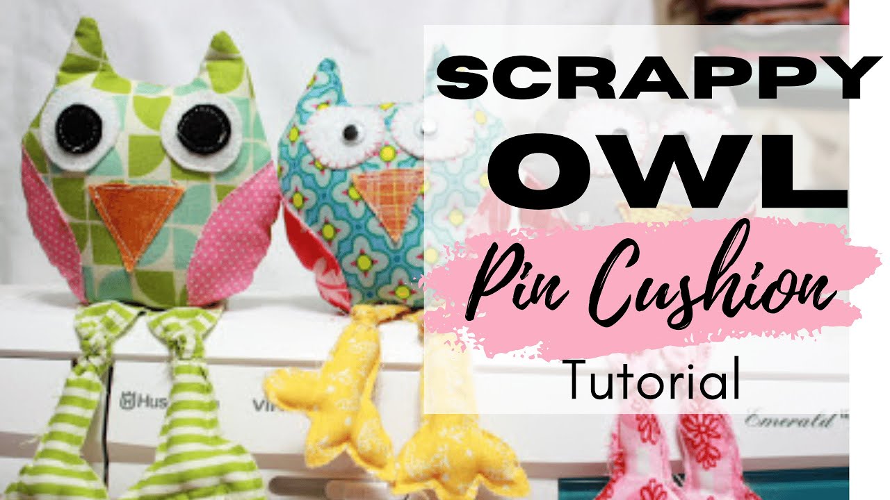 ♥️ DIY Sewing Pin Cushion from scraps in 10 minutes