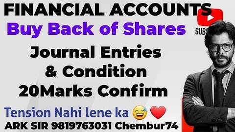 खतरनाक🔥|Buy back of shares| journal entries |UNIVERSITY PROBLEM Solution |Tybcom sem5|Tybafsem5