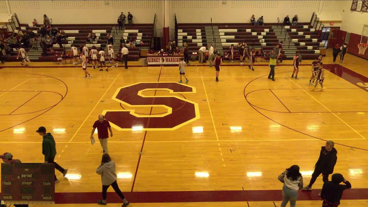 Sidney vs Delaware Academy High School Boys' Varsity Basketball YouTube