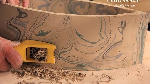 What is Neriage or agateware with Curtis Benzle | TeachinArt