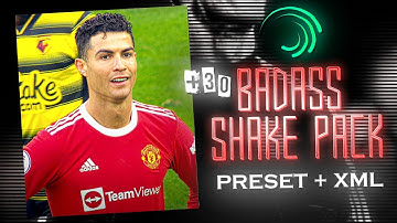 Badass Shake Pack | Alight Motion (+Preset)