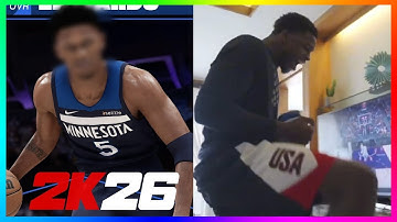 Anthony Edwards Facescan In NBA 2K26...