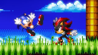 Мульт Sonic 3 Knuckles TAS but its Shadow