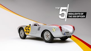 Porsche Top 5: Highlights of the 550 Spyder