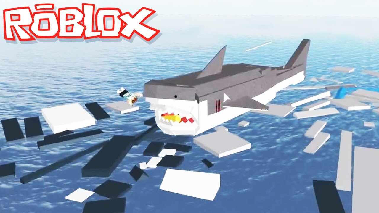 Roblox Adventures Jaws Attacked By A Giant Evil Shark Youtube - survive the shark attack in roblox youtube