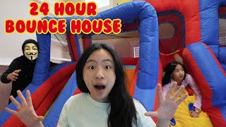 24 Hour Stay in BOUNCE HOUSE Game Master Challenge screenshot 4