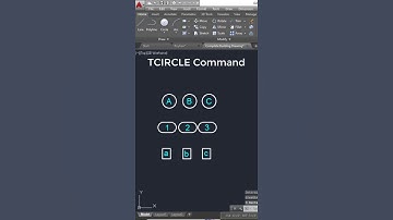 AutoCAD Tips: How to Use Tcircle Command