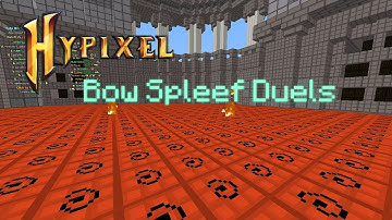 hypixel bow spleef duels pog