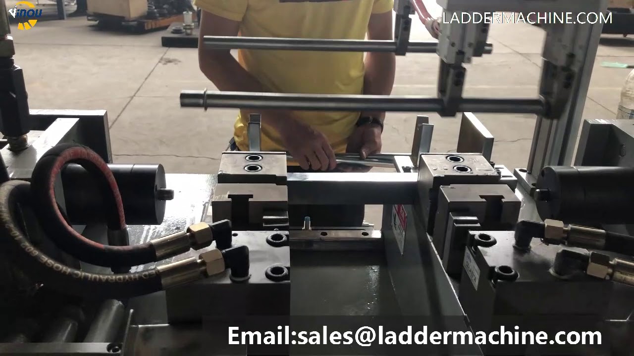 CNC Tube Squeezing Machine for the Household ladders YouTube