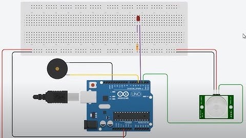 alarma sensor PIR y arduino