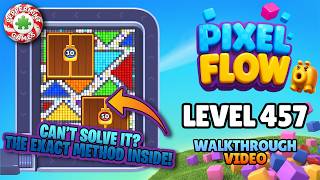 Pixel Flow - Level 457 Walkthrough Solution