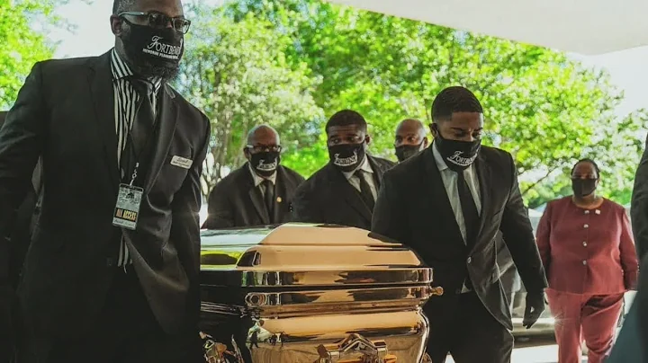 Estes Funeral Chapel Held Service For George Floyd...