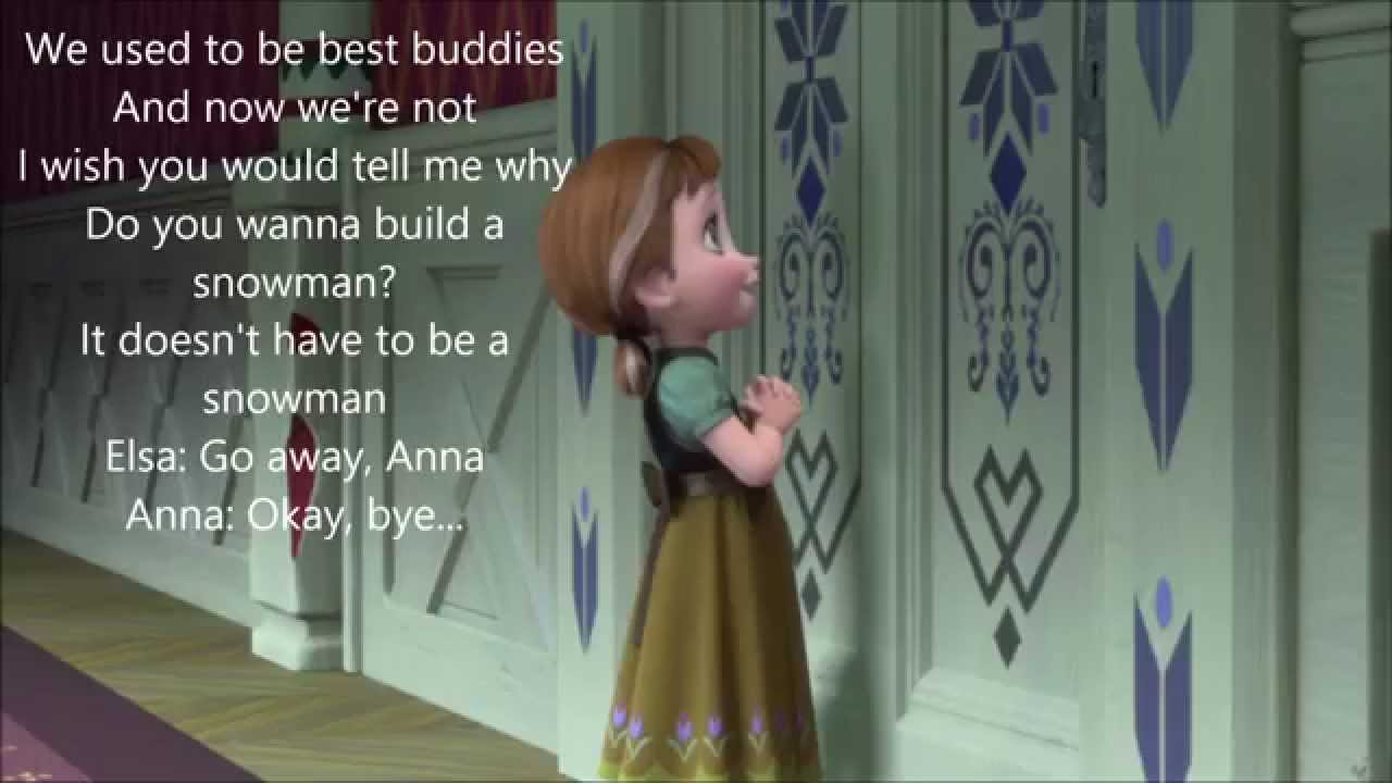 do you want to build a snowman frozen lyrics