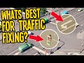 Time Traffic Lights Vs Dedicated Lanes for Traffic Fixing in Cities Skylines! #5B1C