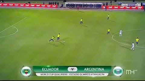 Argentina vs Ecuador 3-1 Highlights WC Qualifier - Messi Hatrick