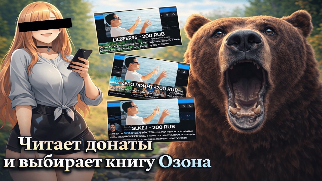 DAWG ВЫБИРАЕТ КНИГУ ОЗОНА С ЧАТОМ И СЛУШАЕТ ЖУТКИЕ ДОНАТЫ