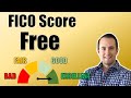 How to get your fico score for free