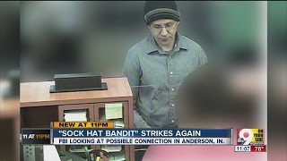 Sock Hat Bandit strikes again