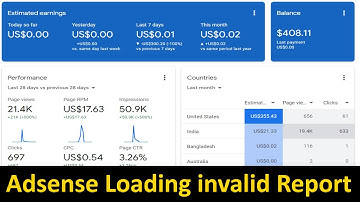 Adsense Loading invalid Report || Safe Adsense Loading Method 2022
