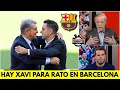 Xavi se queda en el barcelona el real madrid lo celebra y los fans del bara  cronmetro