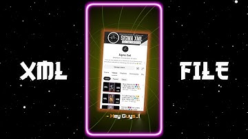 Hey Guys I Am Back 😈💫 Xml || NEW XML FILE 🎟️🦋 || NEW TREND XML 👀💥 ||