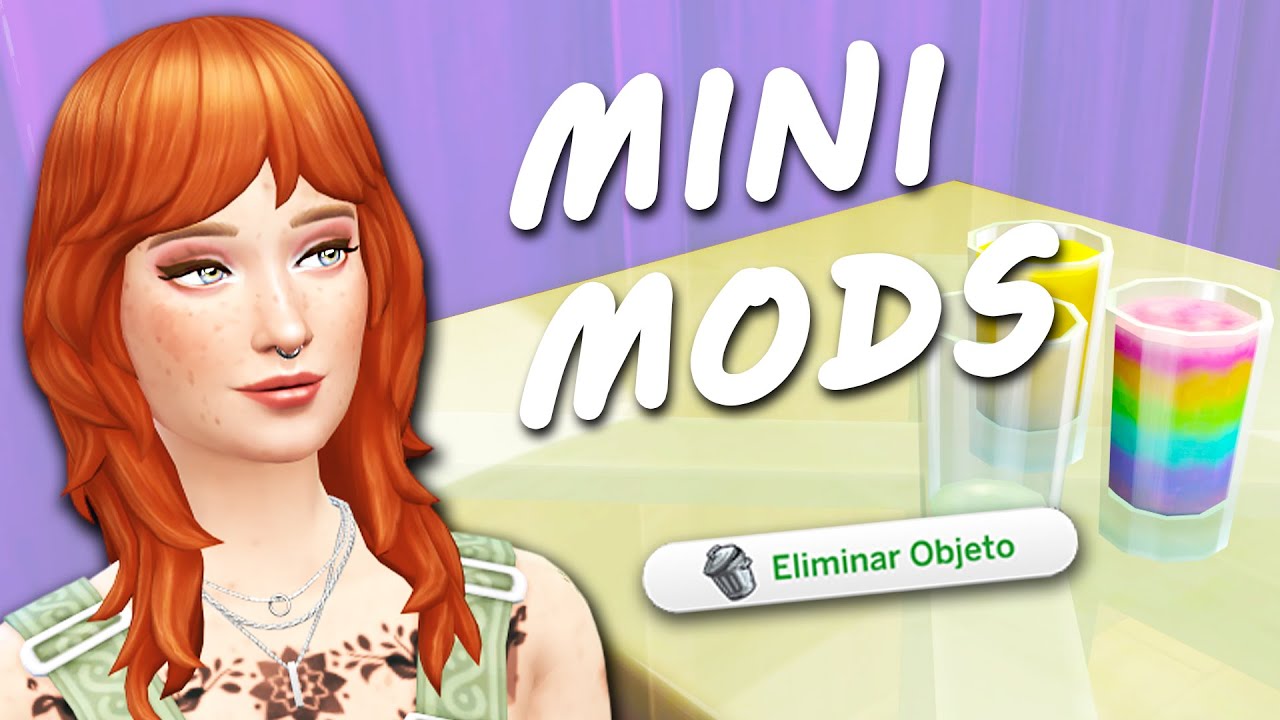 Mini Modz MINI MODS para SIMS 4 que tienes que probar YA!! - YouTube