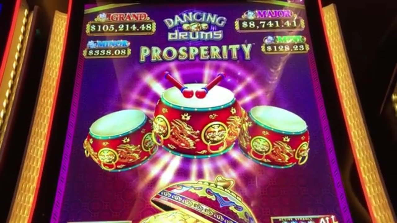 Dancing Drums Prosperity High Limit Fun!! YouTube