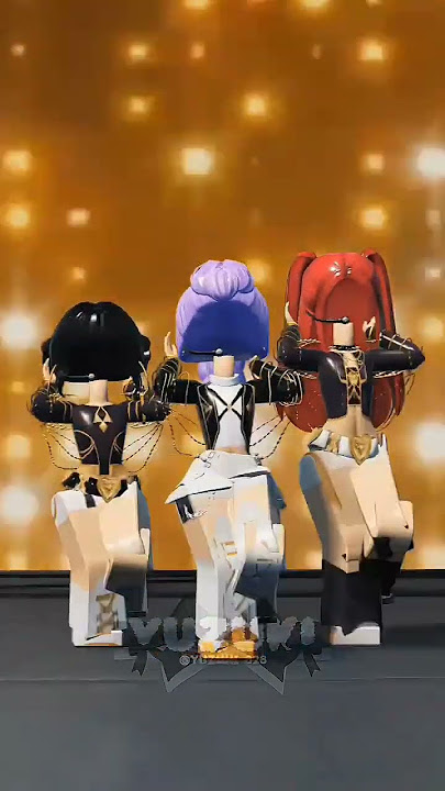 Golden Huntrix 💛 #rhdancestudio #huntrix #yuzuki_828 #shorts #fyp #trend #roblox #robloxedit