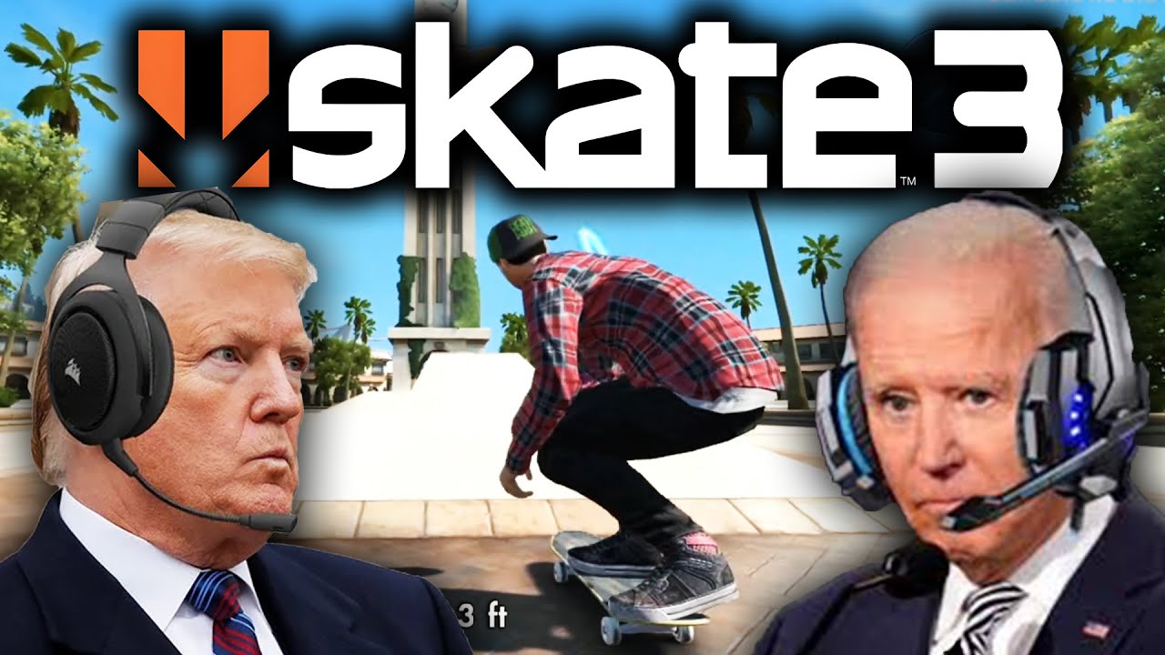 US Presidents Play Skate 3