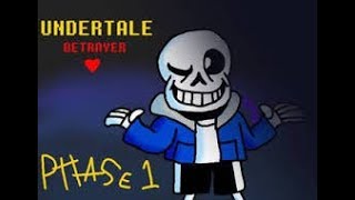 REBOOT UNDERTALE BETRAYER  full sans phase 1 fight  ( DEMO )