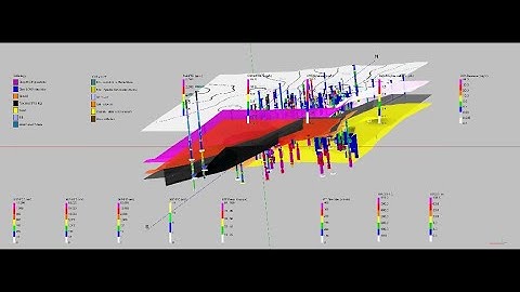 3D Model medley 20200113 3D Geologic Mapping LLC