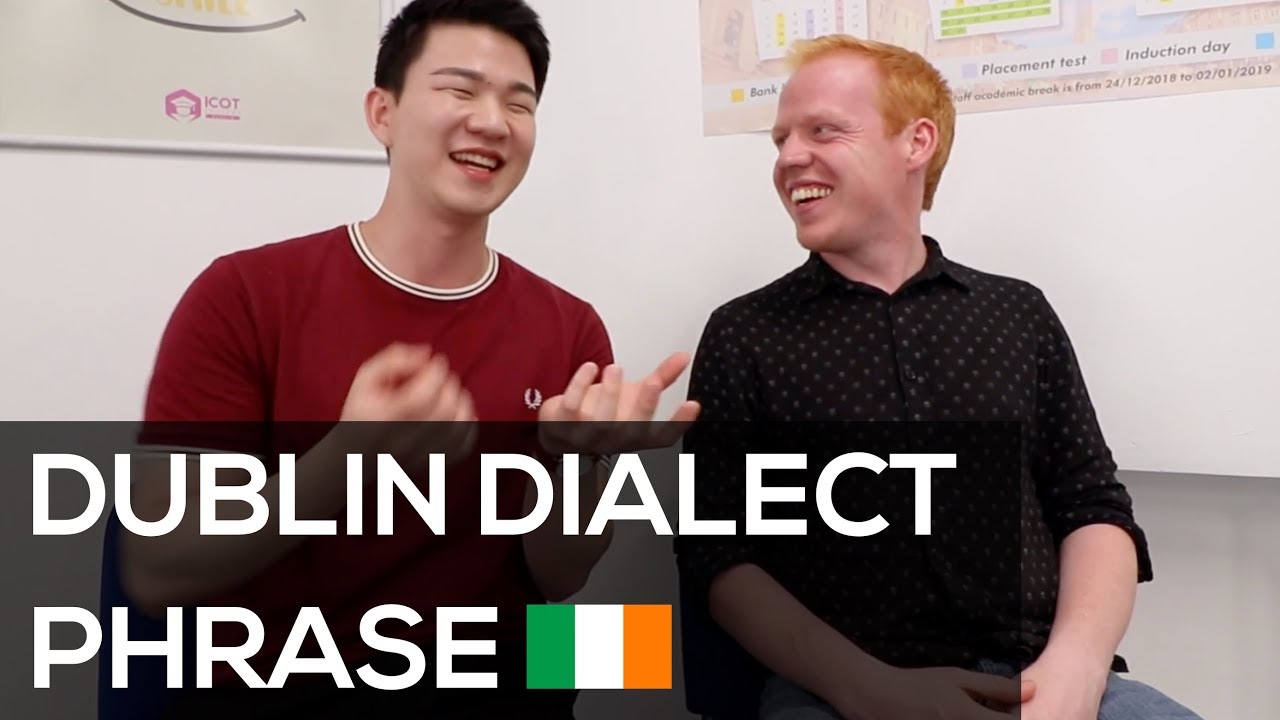 How To Speak Dublin Dialect Phrases With Dublin Accent 🇮🇪 [Korean Billy]