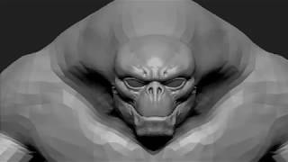 Void Walker - sculpting timelapse