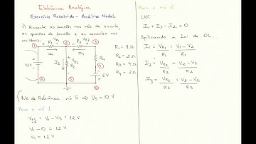 Análise Nodal - Introdução - Exercício Resolvido