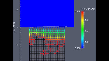 Drying of Pore Network by Side of a Slit Flow
