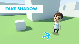 Unity 2017 Tutorial - Blob Shadow Projector - Fake Shadow