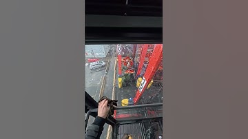 POV: 3ハイストラドルキャリアでステージングエリアを出発 #fyp #themachineoperator