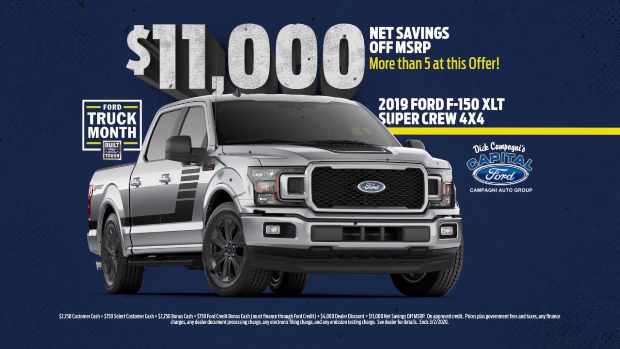It's Truck Month at Capital Ford (:15) - YouTube