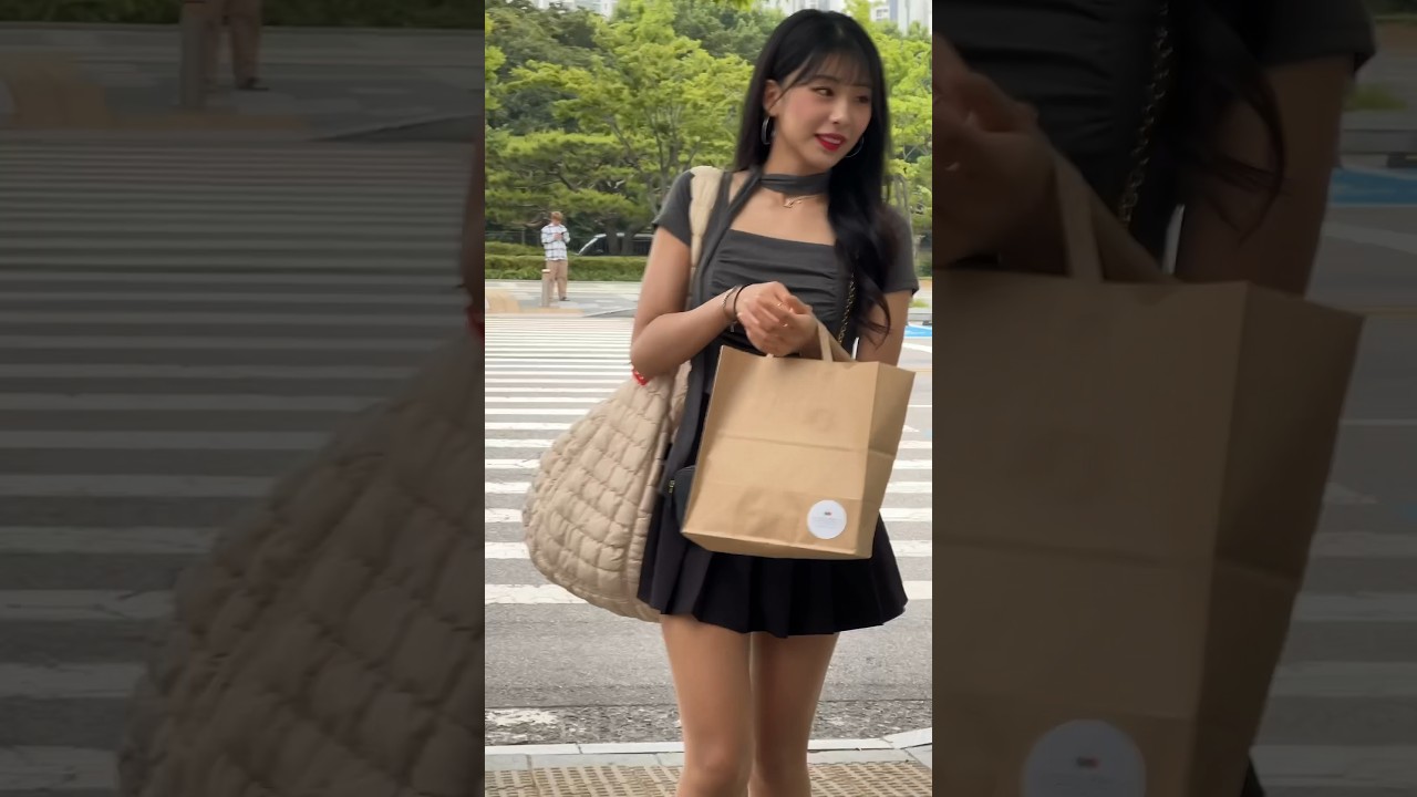 240607 천소윤(Chun So-yun)치어리더 출근길#천소윤 #천소윤치어리더 #출근길 #cheerleader